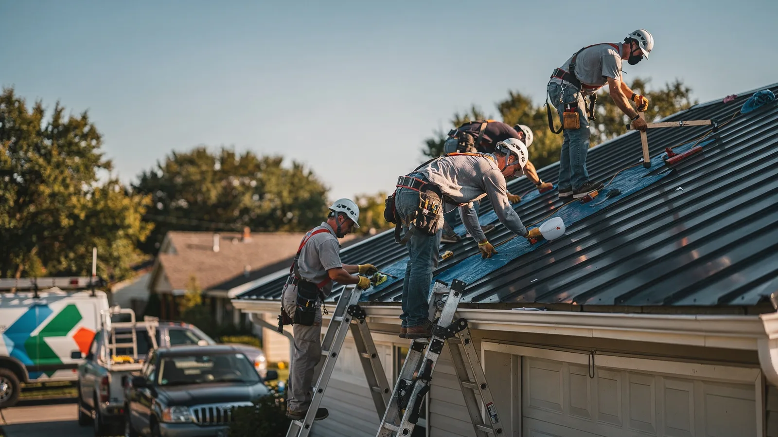 Metal Roof Installation in Easton, IL near me